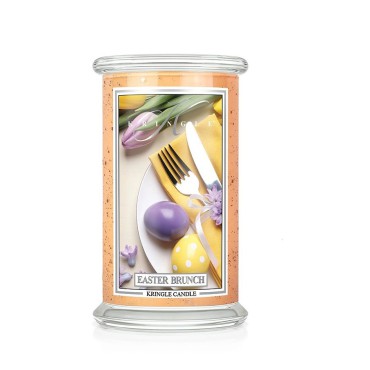 Duża świeca Lemon Easter Brunch Limited Edition Kringle Candle