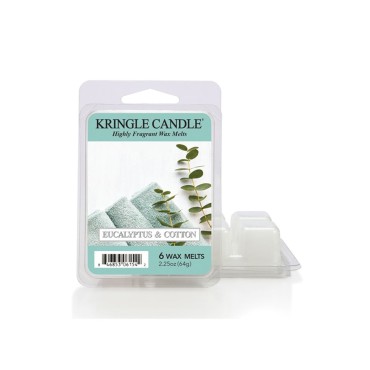 Wosk zapachowy Eucalyptus Cotton Kringle Candle