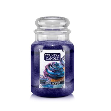 Duża świeca Cosmic Cupcakes Country Candle