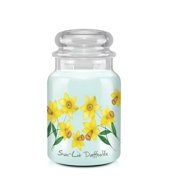 Duża świeca Sun-lit Daffodils Limited Edition Country Candle