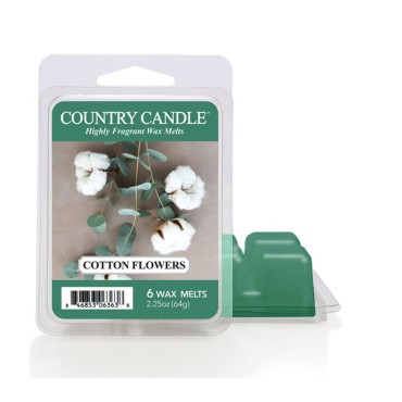 Wosk zapachowy Cotton Flowers Country Candle