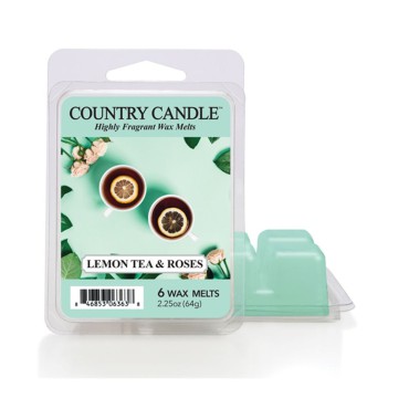 Wosk zapachowy Lemon Tea & Roses Country Candle