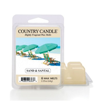 Wosk zapachowy Sand & Santal Country Candle