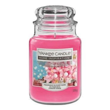 Duża świeca Pink Pine Home Inspiration Yankee Candle