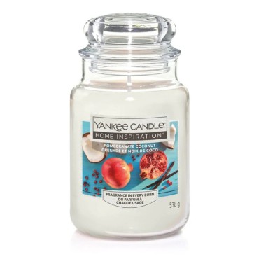 Duża świeca Pomegranate Coconut Home Inspiration Yankee Candle