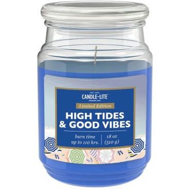 Duża świeca High Tides & Good Vibes Candle-lite