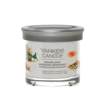 Mały tumbler Signature Woodland Weekend Memories Yankee Candle