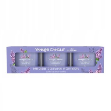 Świeca mini 3 pack Lilac Blossoms Yankee Candle