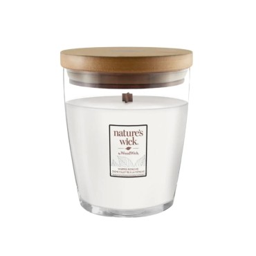 Średnia świeca Whipped Pistachio - Nature’s Wick WoodWick