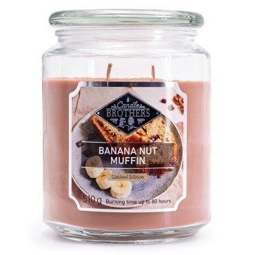 Duża świeca Banana Nut Muffin Candle Brothers