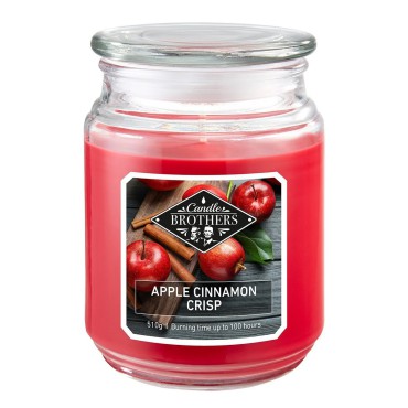 Duża świeca Apple Cinnamon Crisp Candle Brothers