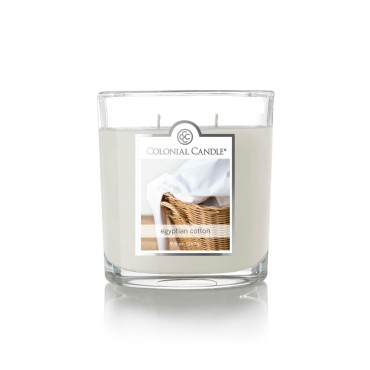 Średnia świeca owalna Egyptian Cotton Colonial Candle