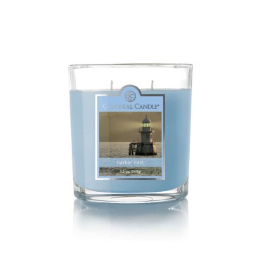 Średnia świeca owalna Harbor Mist Colonial Candle