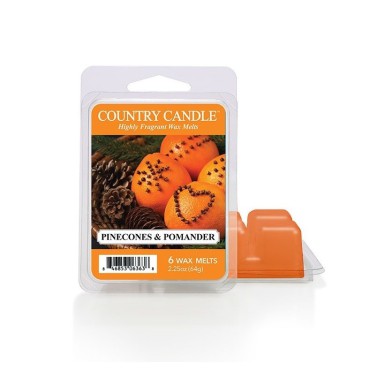 Wosk zapachowy Pinecone & Pomander Country Candle