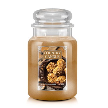 Duża świeca Almond Butter Cookies Country Candle