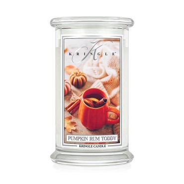 Duża świeca Pumpkin Rum Toddy Kringle Candle