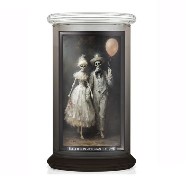 Duża świeca Skeleton Couple Kringle Candle