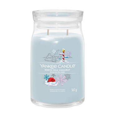 Duża świeca Signature North Pole Hideaway Yankee Candle