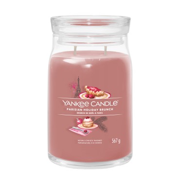 Duża świeca Signature Parisian Holiday Brunch Yankee Candle