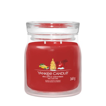 Średnia świeca Signature Big Apple Christmas Yankee Candle