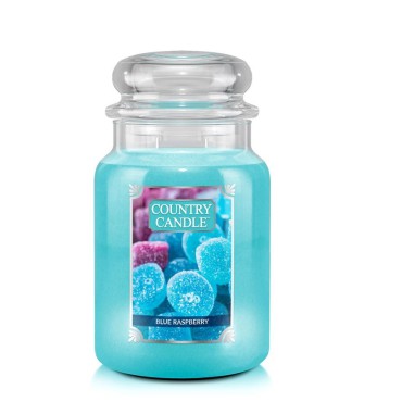 Duża świeca Blue Raspberry Country Candle