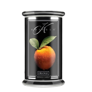 Duża świeca Orange Reserve Line Kringle Candle