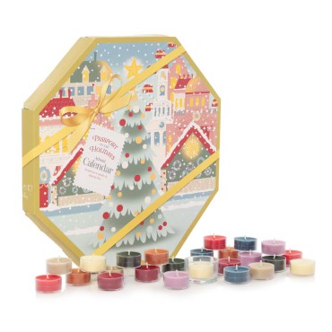 Kalendarz Adwentowy Wieniec Passport to the Holidays Yankee Candle