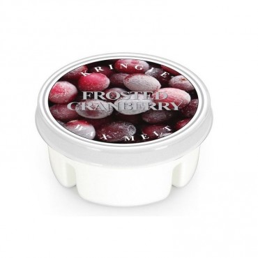Wosk Frosted Cranberry Kringle Candle