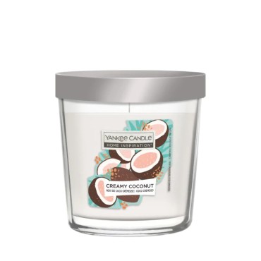 Średnia świeca Creamy Coconut Home Inspiration Yankee Candle