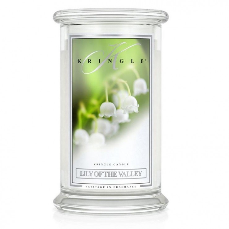 Duża świeca Lily of the Valley Kringle Candle