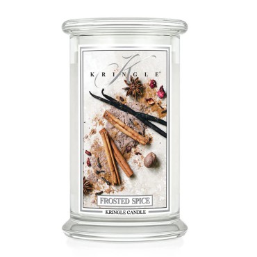 Duża świeca Frosted Spice Kringle Candle