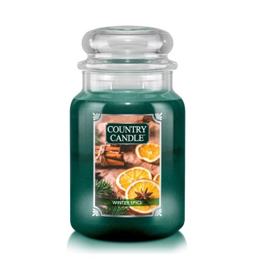 Duża świeca Winter Spice Country Candle