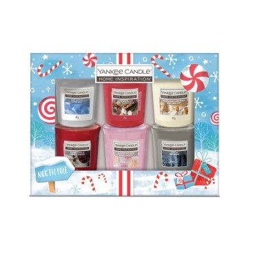 Zestaw 6 świec votive Home Inspiration North Pole Yankee Candle