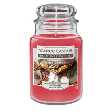 Duża świeca Cinnamon Delight Home Inspiration Yankee Candle