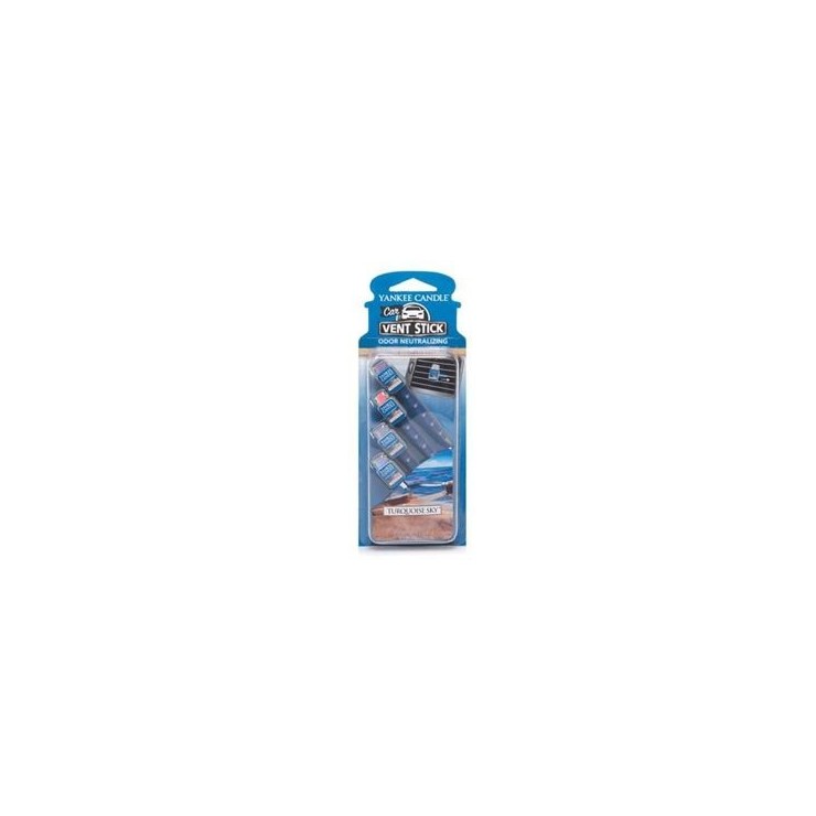 Car vent stick Turquoise Sky Yankee Candle