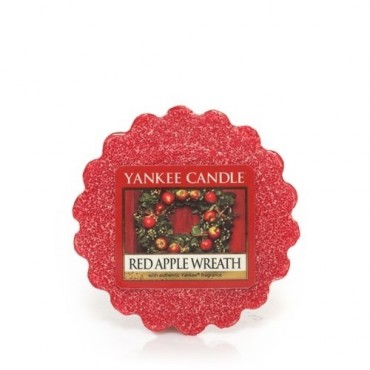 Wosk Red Apple Wreath Yankee Candle