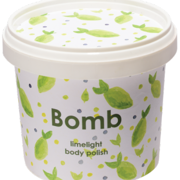 Peeling pod prysznic z masłem shea LIMONKA – Bomb Cosmetics
