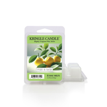 Wosk zapachowy Yuzu & Sage Kringle Candle