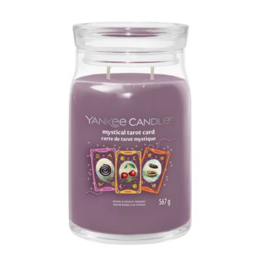 Duża świeca Signature Mystical Tarot Card Yankee Candle