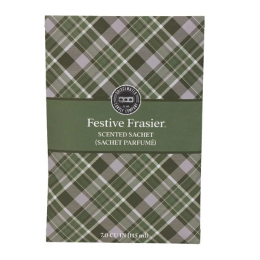 Saszetka zapachowa wzór w kratę Festive Frasier Bridgewater Candle