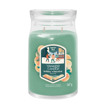 Duża świeca Signature Holiday Winterfest Yankee Candle