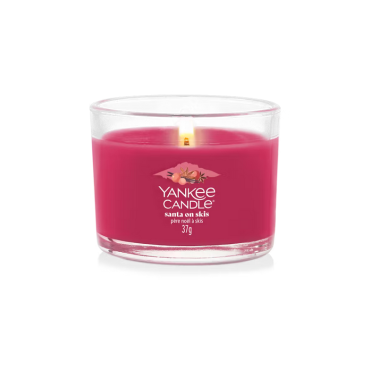 Świeca mini Santa On Skis Yankee Candle