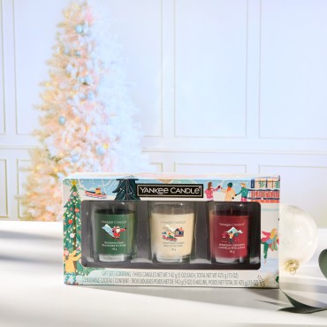 APRES SKI Zestaw 3 świec w kieliszkach - Yankee Candle