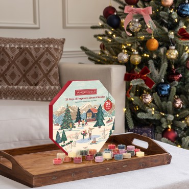 APRES SKI Kalendarz adwentowymi ze świeczkami wieniec - Yankee Candle