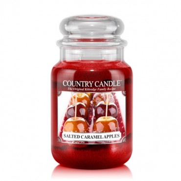 Duża świeca Salted Caramel Apples Country Candle