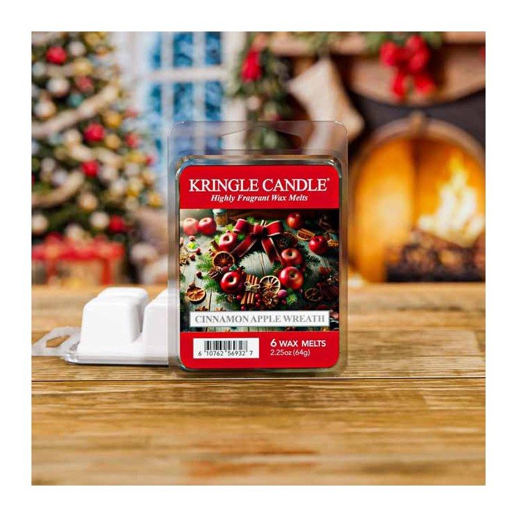 Wosk zapachowy Cinnamon Apple Wreath Kringle Candle