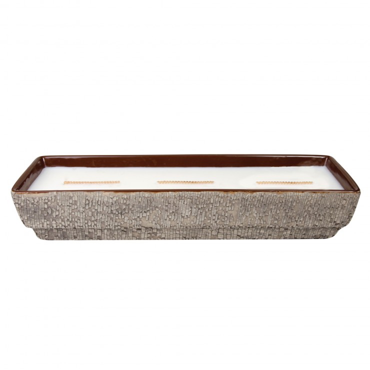 Duża świeca prostokąt Fireside WoodWick Duża świeca prostokąt Fireside WoodWick