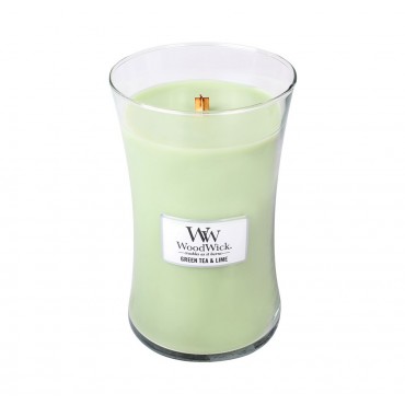 Duża Świeca - Green Tea & Lime