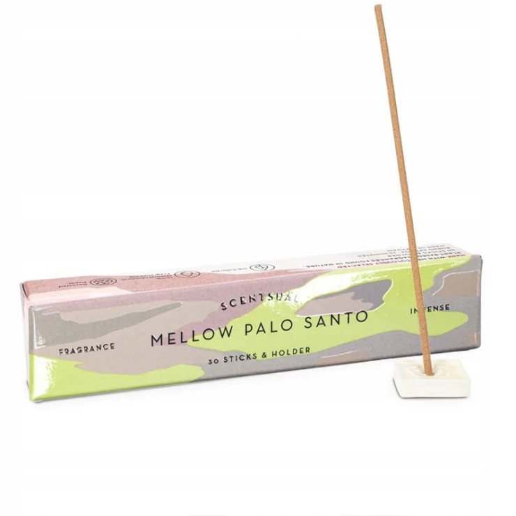 Japońskie kadzidełka mellow - palo santo - 30 szt. Scentsual Nippon Kodo