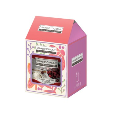 Zestaw prezentowy z 1 małą świecą Flowers Home Inspiration Yankee Candle